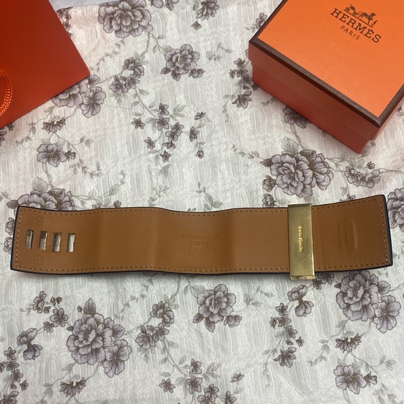 Hermes Swift Collier De Chien CDC Bracelet Blue - Picture 15 of 15